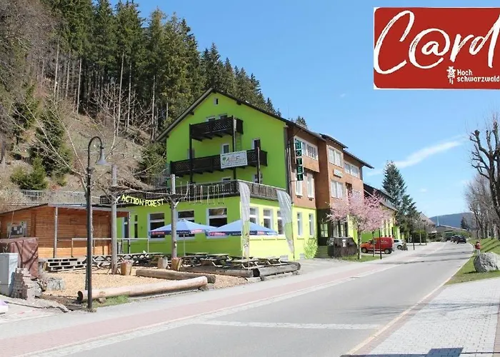 Action Forest Hotel - Kletterwald - Lasertag - Naehe Badeparadies Titisee-Neustadt