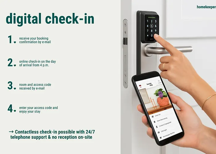 Hotel Wiener Botschaft - SELF CHECK-IN, keine Rezeption