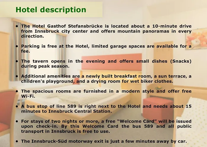 Hotel Gasthof Stefansbruecke Mutters