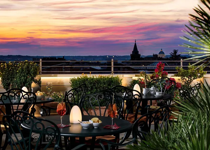 Marcella Royal Hotel - Rooftop Garden Rom