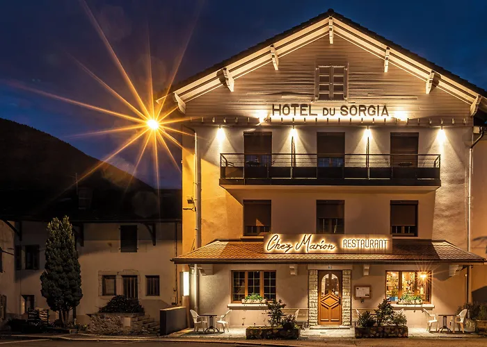 Hotel-Restaurant Le Sorgia Bellegarde-sur-Valserine