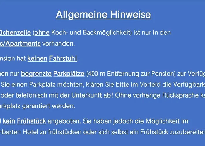 Pension Wald und See Ostseebad Heringsdorf