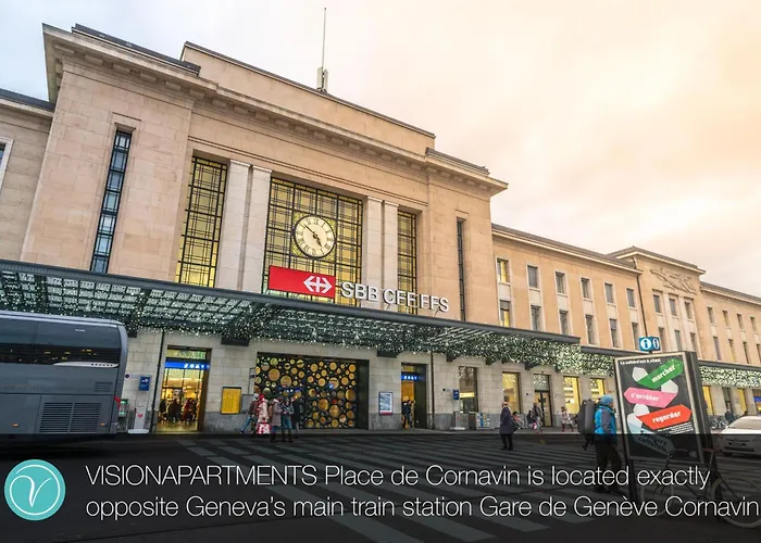 Visionapartments Place De Cornavin - Self Check-In Ginevra
