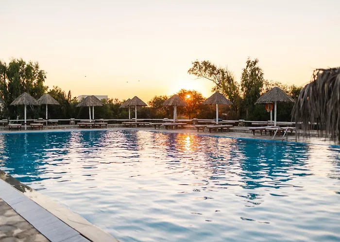 Surfing Beach Village Paros Santa Maria 