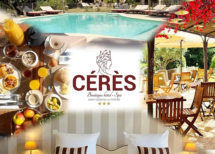 CÉRÈS - Boutique-Hôtel&Spa Saint-Quentin-la-Poterie