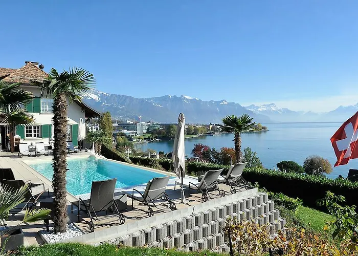 Corseaux Beach Rooms-Riviera Beach Apartments Vevey
