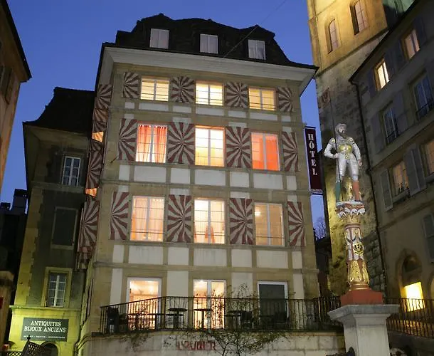 Le Café-Hôtel de L'Aubier Neuchâtel
