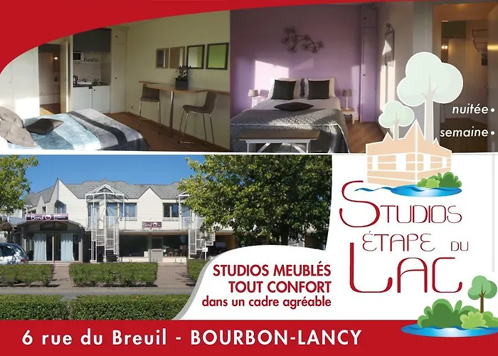 Studios étape du Lac Bourbon-Lancy